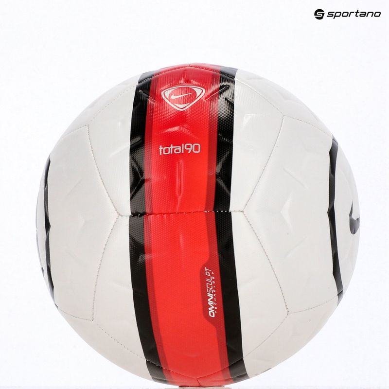 Piłka do piłki nożnej Nike Academy Total 90 white/black/red/black rozmiar 5 5