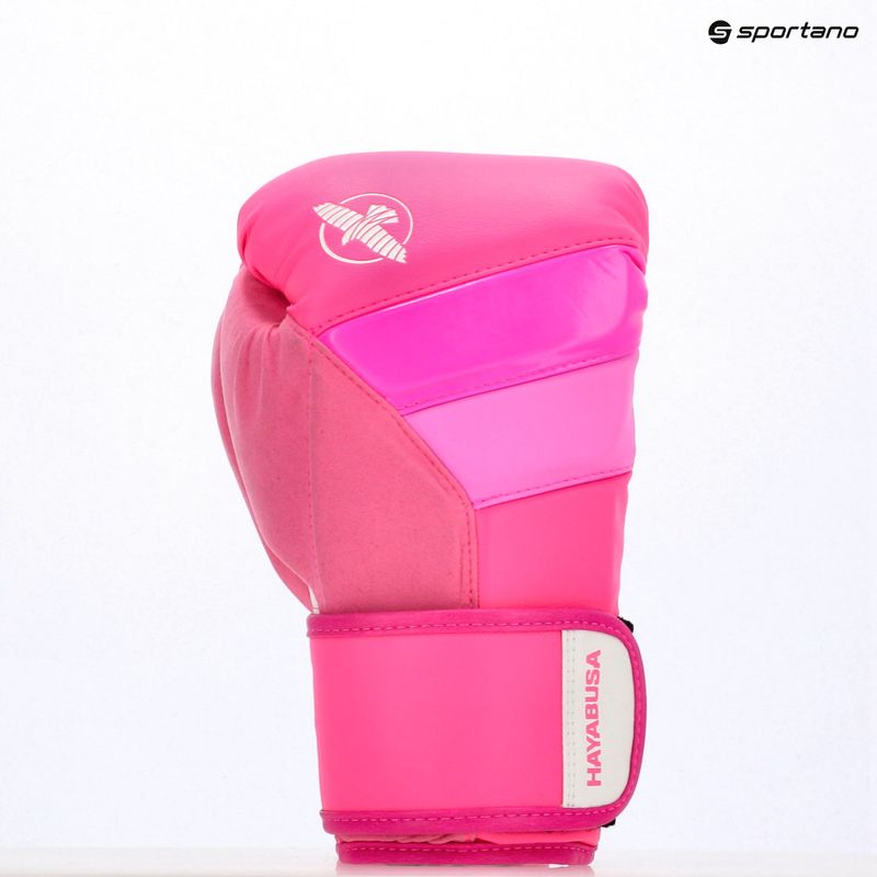 Rękawice bokserskie Hayabusa T3 Neon neon pink 15