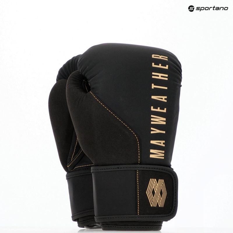 Rękawice bokserskie Hayabusa Mayweather Champ black/gold 15