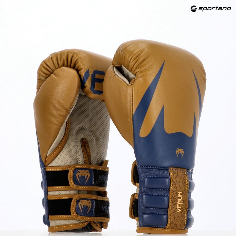 Rękawice bokserskie Venum Reverso Boxing emerald green/gold 14
