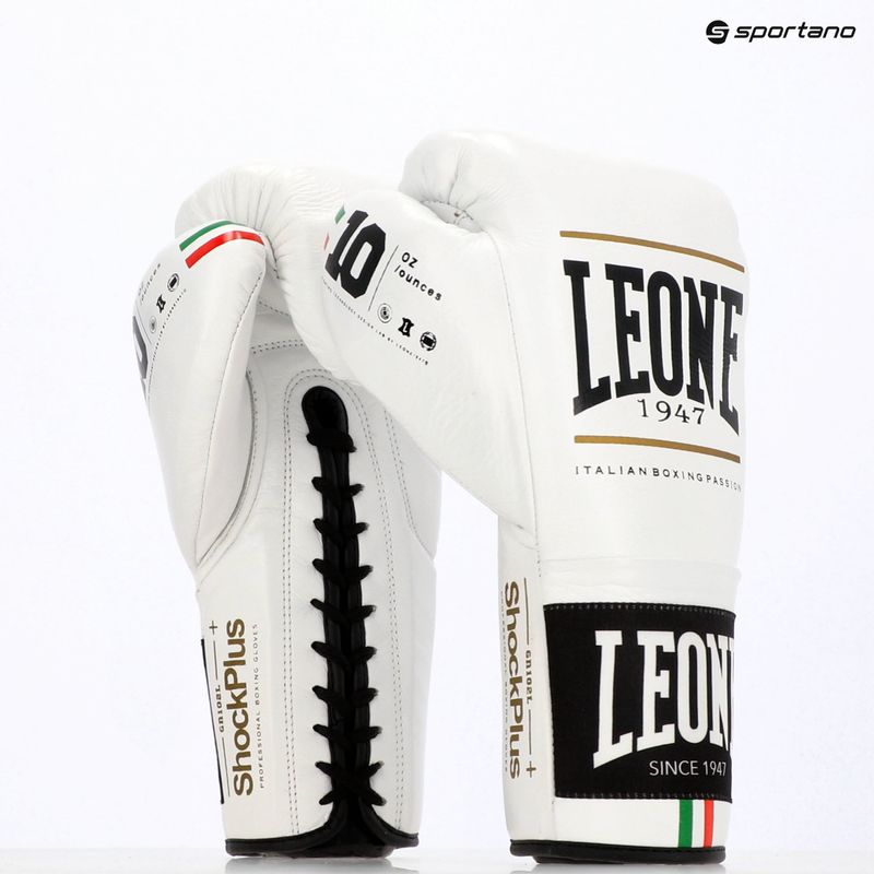 Rękawice bokserskie LEONE 1947 Shock Plus white 17