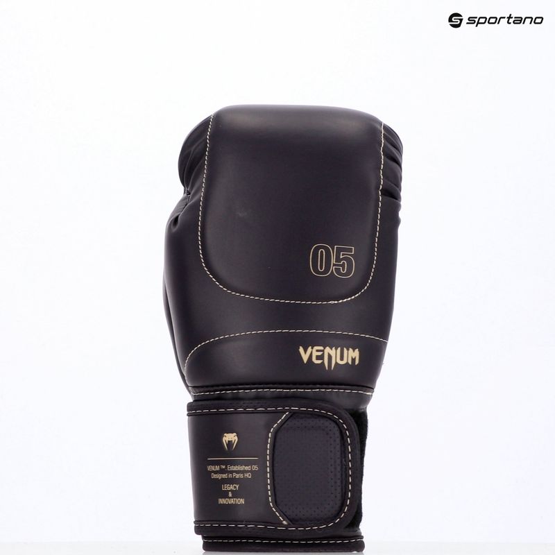 Rękawice bokserskie męskie Venum Impact Evo Boxing Gloves deep purple 15