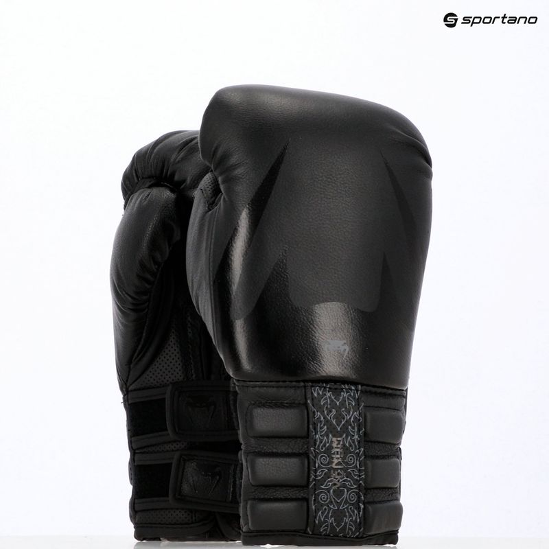 Rękawice bokserskie Venum Reverso Boxing black/black 15