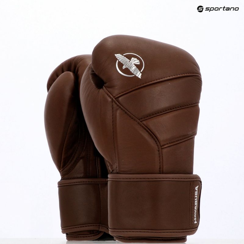 Rękawice bokserskie Hayabusa T3 Kanpeki walnut brown 14