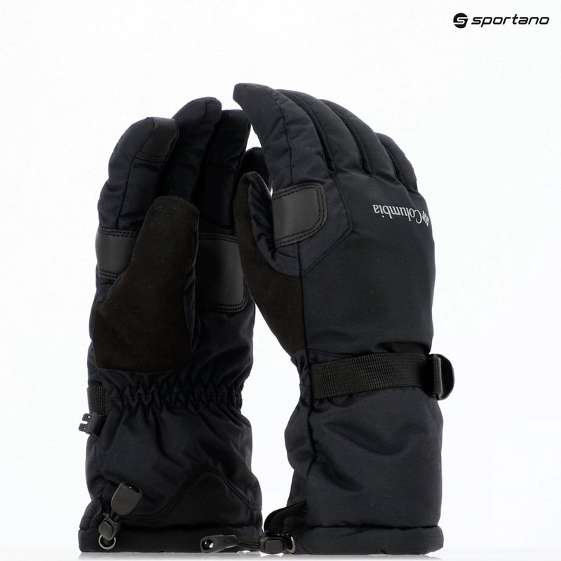Rękawiczki trekkingowe męskie Columbia Arctic Slope Sleeker black 8