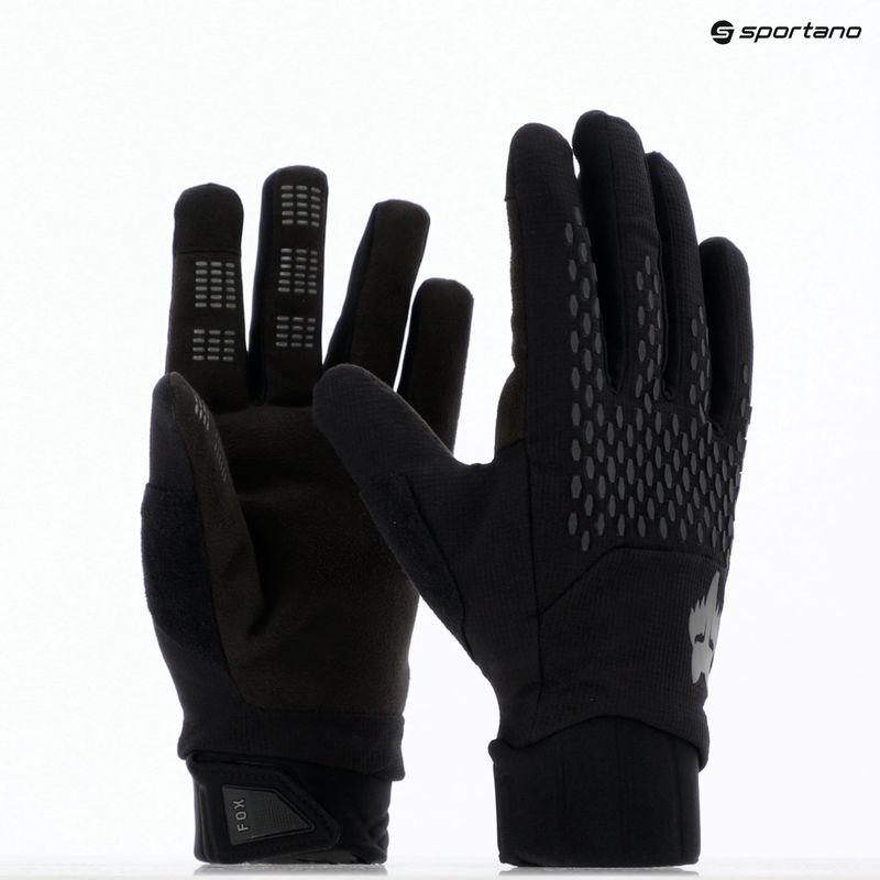 Rękawiczki rowerowe męskie Fox Racing Defend Pro Winter black 8
