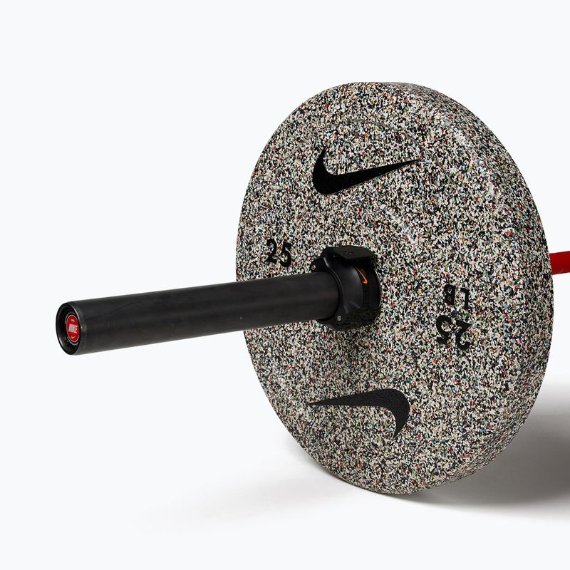 Zaciski do sztangi Nike Strength Barbell Collars 2 szt. black/orange 6