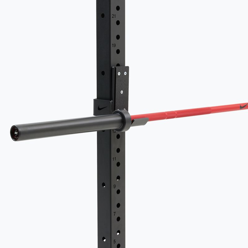 Gryf prosty Nike Strength Coated Premium Barbell red swoosh 7