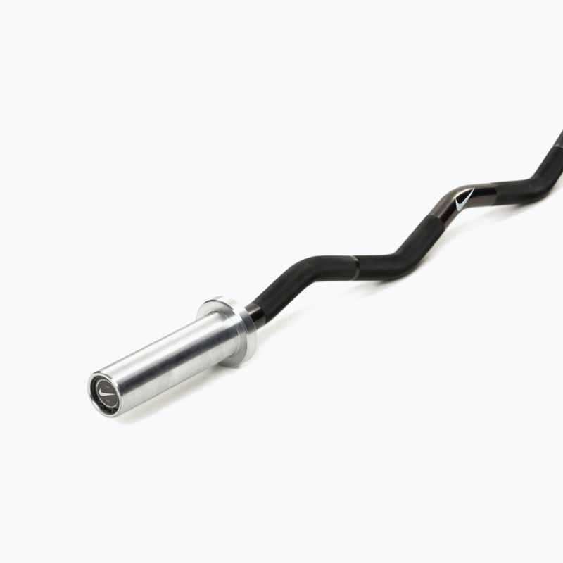 Gryf łamany Nike Strength Curl Bar black swoosh 7