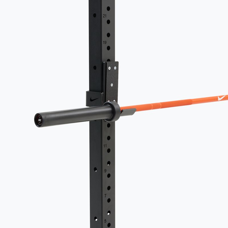Gryf prosty Nike Strength Coated Premium Barbell orange swoosh 7