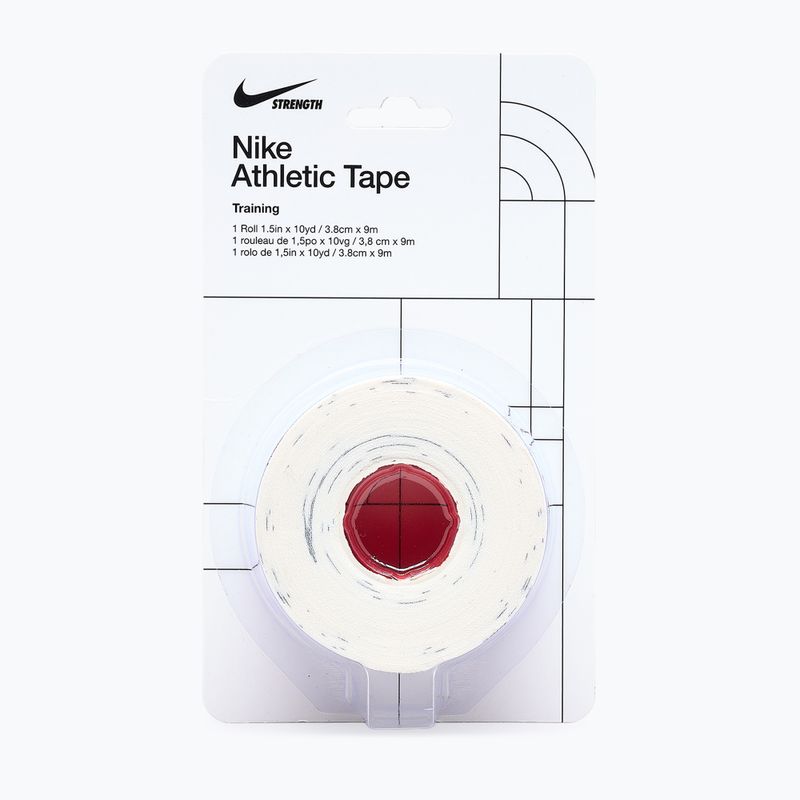 Bandaż elastyczny kohezyjny Nike Strenght Athletic Tape white/grey 9