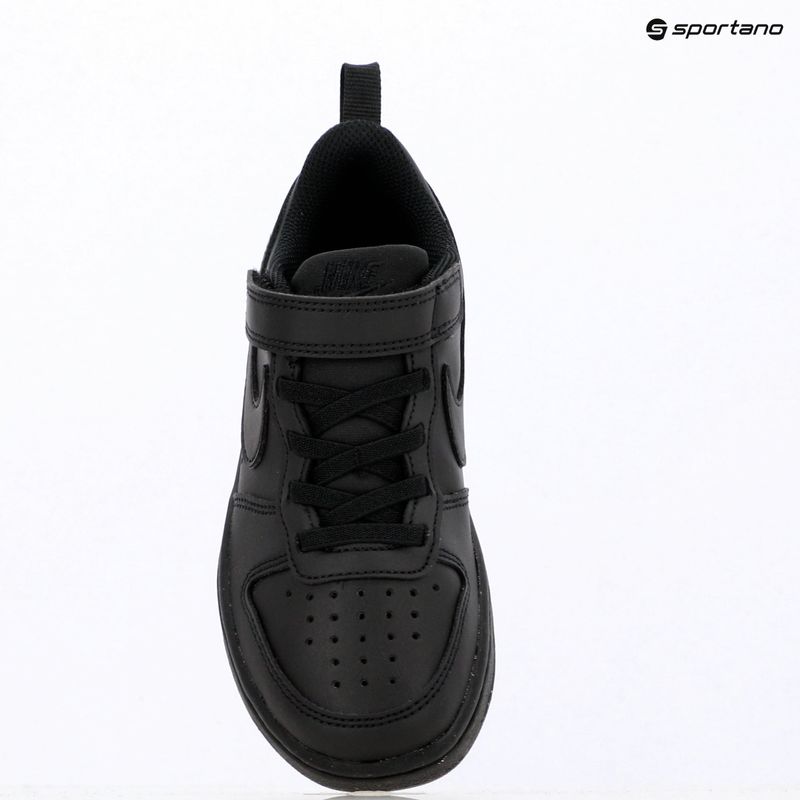 Buty dziecięce Nike Court Borough Low Recraft black/black/black 13
