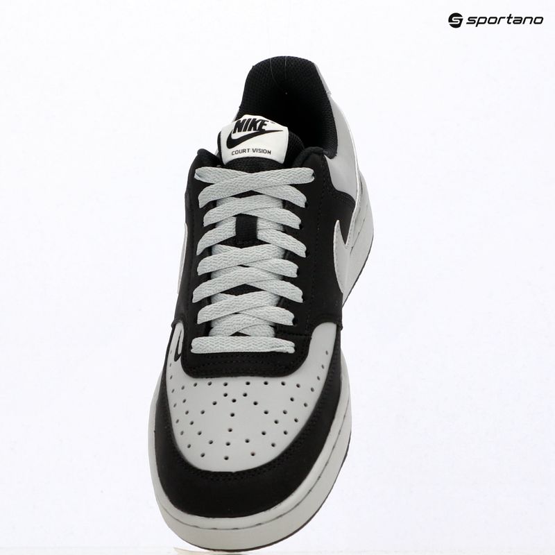 Buty męskie Nike Court Vision Low black/light smoke grey/sail/light smoke grey 16