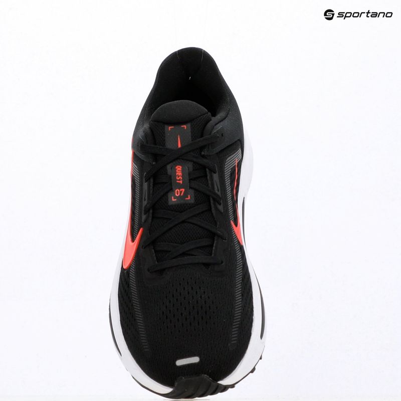 Buty do biegania męskie Nike Quest 7 black/white/anthracite/red orbit 17