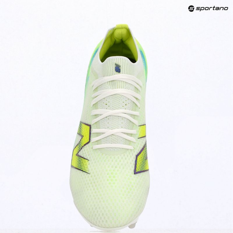 Buty piłkarskie New Balance Furon Elite V9 SG white/alkaline green 15