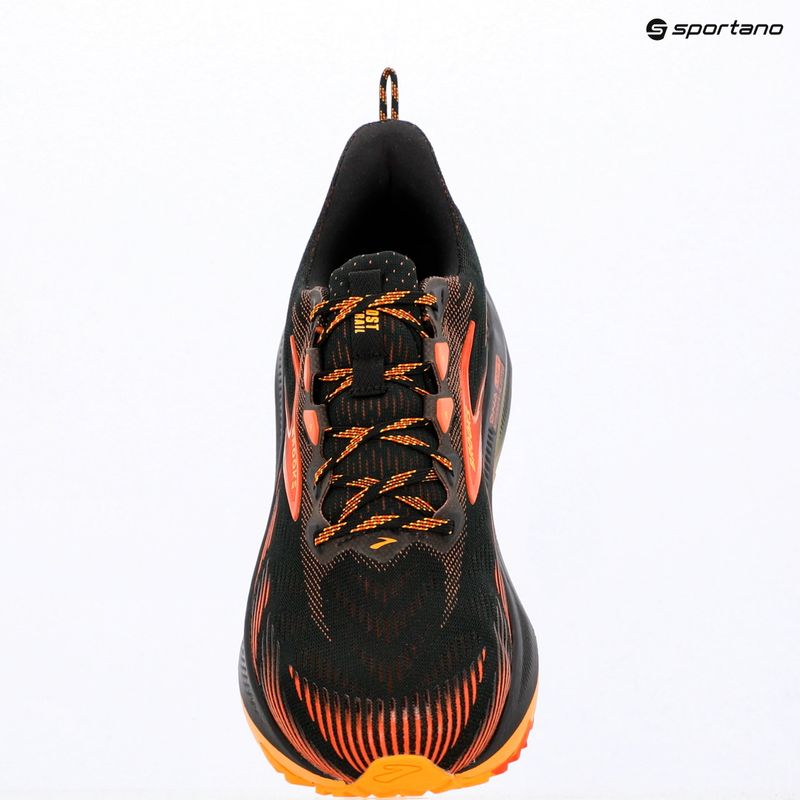 Buty do biegania męskie Brooks Ghost Trail black/red/orange 15