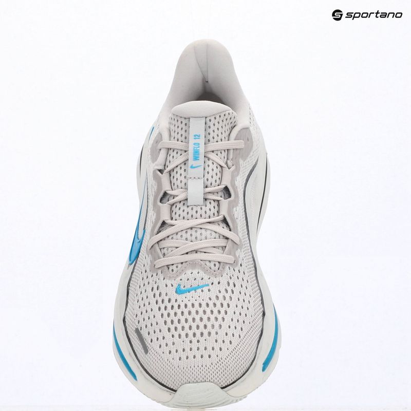 Buty do biegania męskie Nike Winflo 12 vast grey/off white/light current blue 15