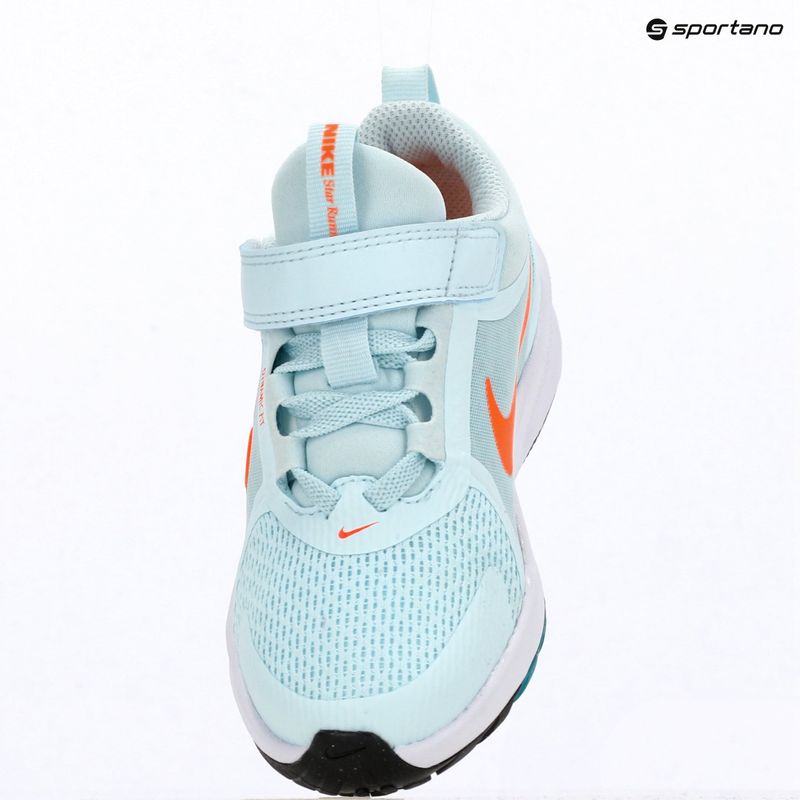 Buty dziecięce Nike Star Runner 5 glacier blue/energy/black/total orange 15