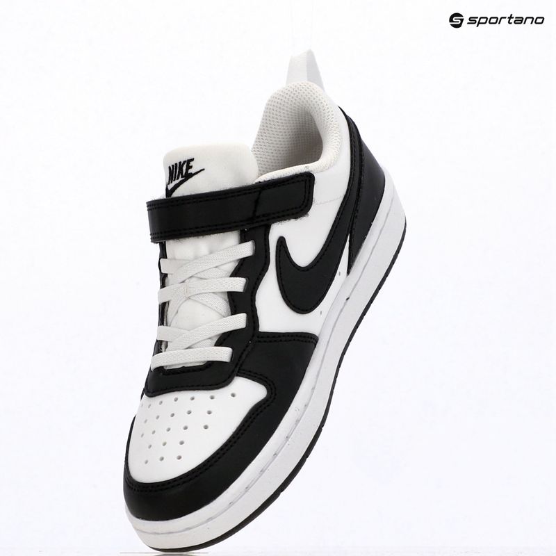 Buty dziecięce Nike Court Borough Low Recraft white/black 16