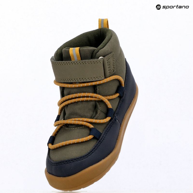 Buty barefoot dziecięce Viking Footwear Birch Barefoot Mid 1V Waterproof navy/olive 16