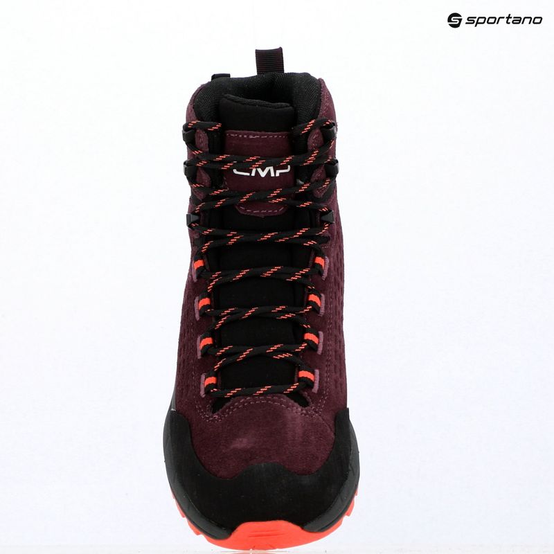 Buty trekkingowe damskie CMP Vertyx Mid Waterproof blackberry/marigold 9