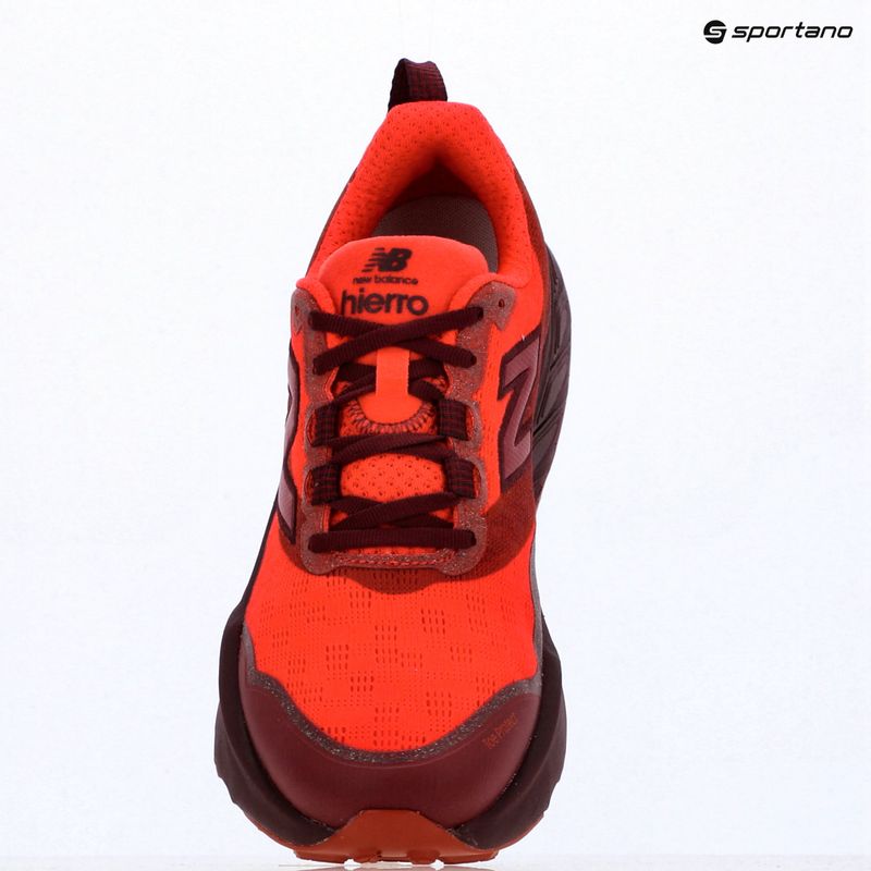 Buty do biegania męskie New Balance Fresh Foam Hierro V9 neo flame/mulled wine 14