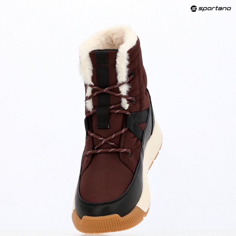 Śniegowce damskie Sorel Whitney III Mid Wp red lodge/black 9