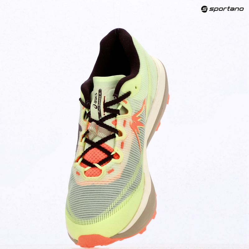 Buty do biegania ASICS Fujispeed 4 illuminate yellow/dark aubergine 14