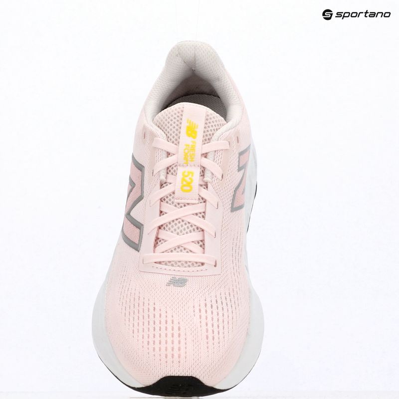 Buty do biegania damskie New Balance Fresh Foam 520's V9 pink salt/pink granite/silver metallic 15