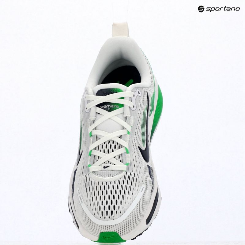 Buty do biegania Nike Vomero 18 white/green spark/midnight navy 16