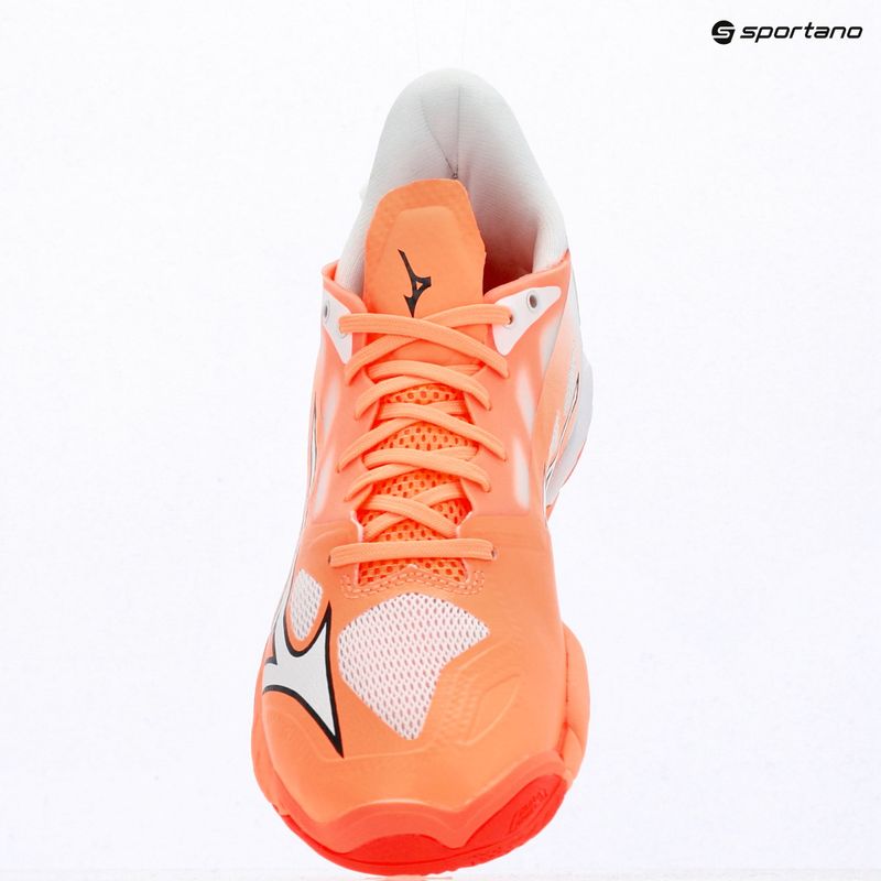 Buty do piłki ręcznej Mizuno Wave Mirage 5 flamingo coral/white 7