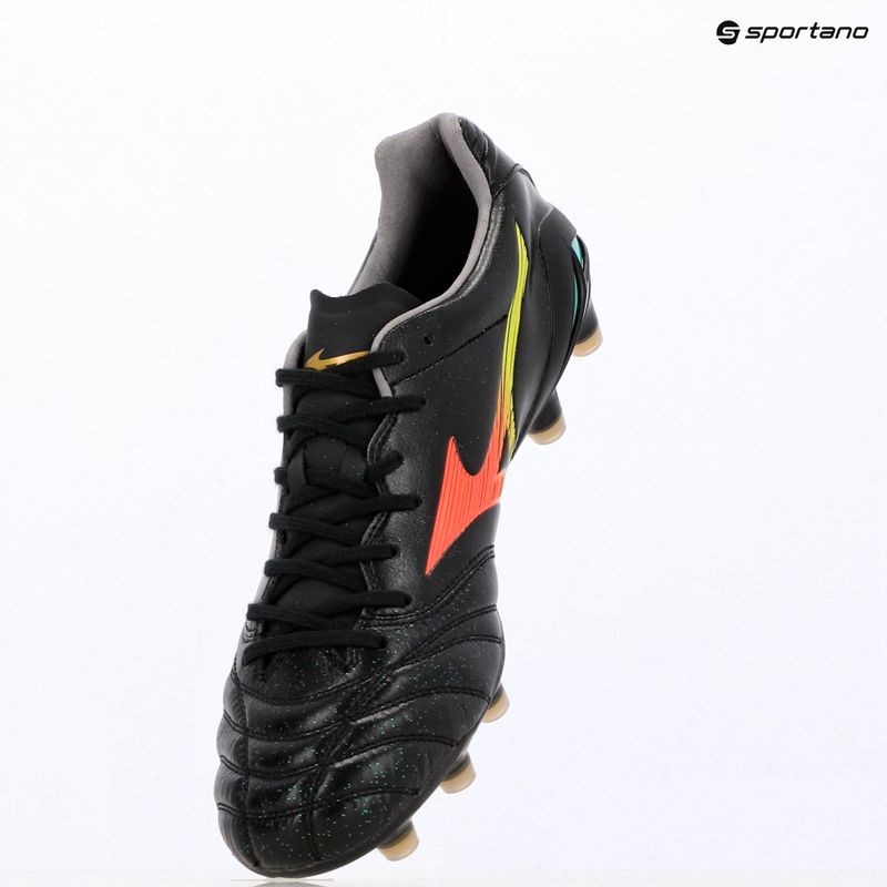 Buty piłkarskie Mizuno Monarcida Neo III Elite FG black/lava orange/arcadia 3