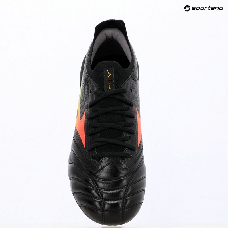 Buty piłkarskie Mizuno Morelia Neo V β Pro FG black/lava orange/arcadia 3