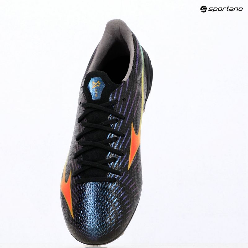 Buty piłkarskie Mizuno Alfa III Elite FG black/lava orange/evening primrose 3