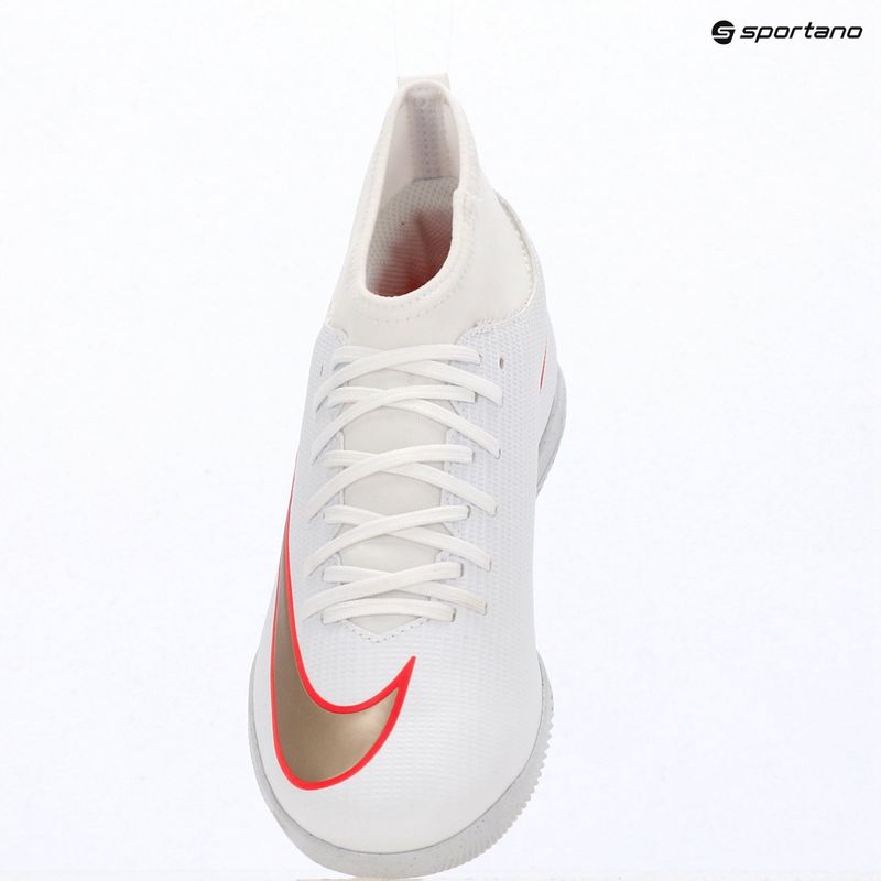 Buty piłkarskie dziecięce Nike Jr. Mercurial Superfly 11 Club IN white/bright crimson/blur 16