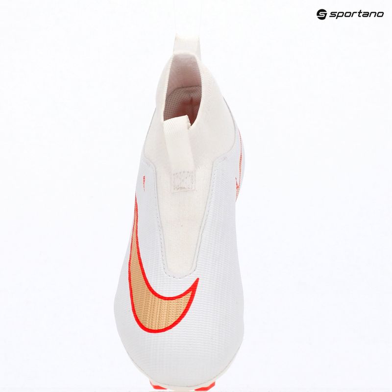 Buty piłkarskie dziecięce Nike Jr. Mercurial Superfly 11 Academy MG white/bright crimson/blur 17