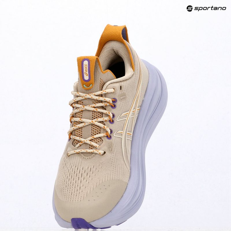 Buty do biegania damskie ASICS Gel-Nimbus 28 TR simply taupe/fresh air 9