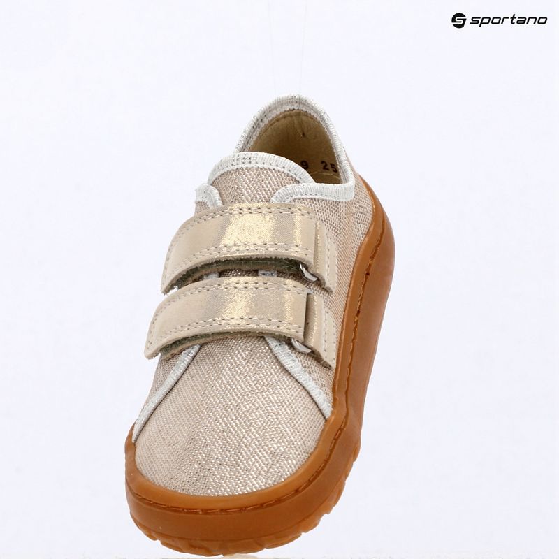 Buty barefoot dziecięce Froddo Canvas gold shine 16