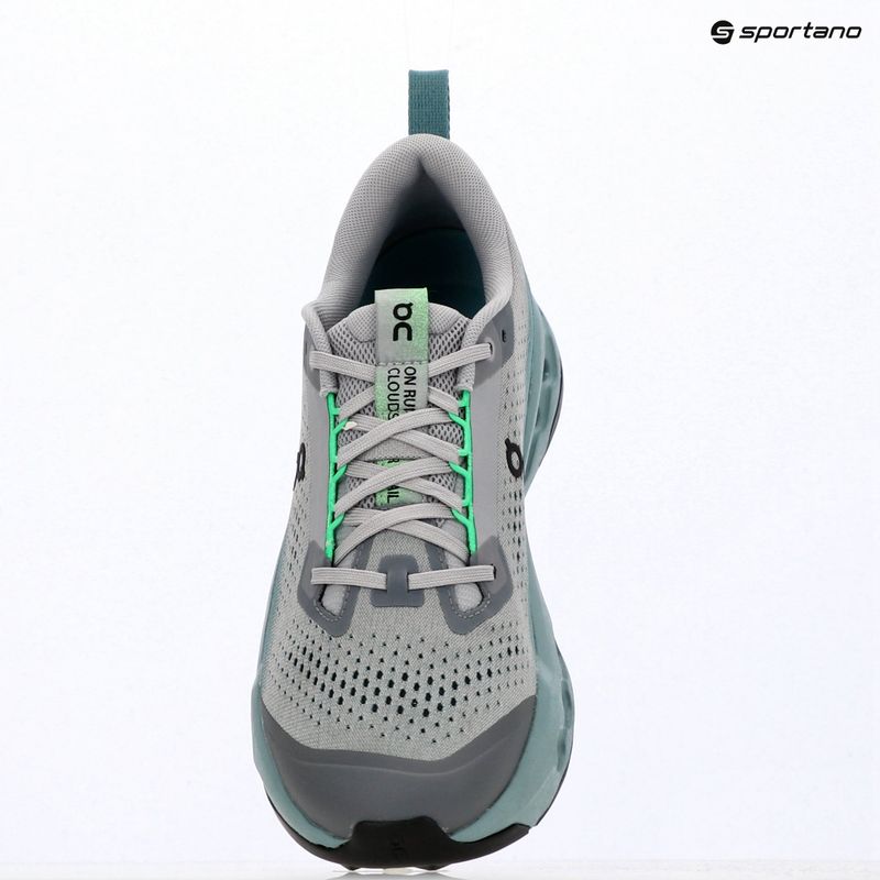 Buty do biegania męskie On Cloudsurfer Trail 2 platinum/tide 15
