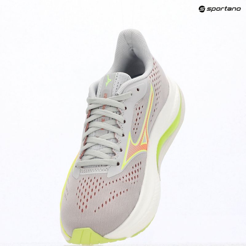 Buty do biegania damskie Mizuno Wave Inspire 22 cloudscape/desert flower/lime pulp 16