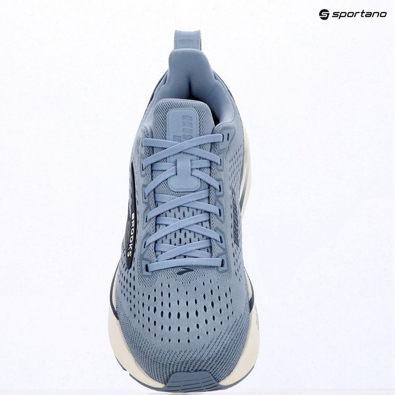 Buty do biegania męskie Brooks Ghost Max 4 blue/navy/coconut 14