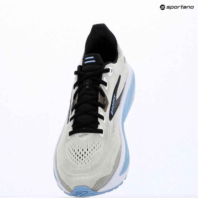 Buty do biegania męskie Brooks Ghost 18 white/black/open air 14