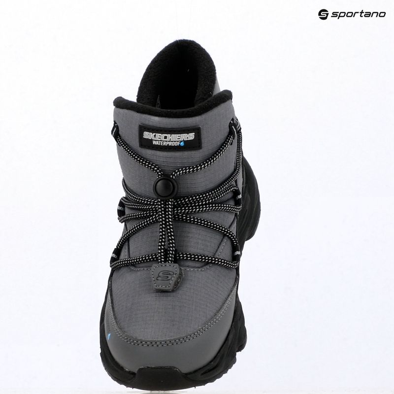 Buty zimowe dziecięce SKECHERS Turbo Tread Storm Glider gray 16