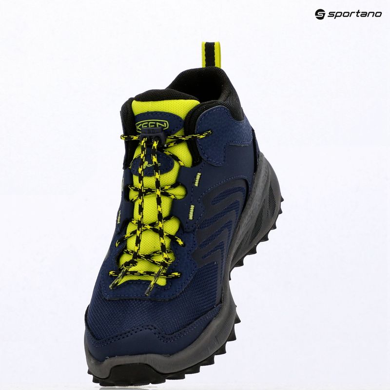 Buty trekkingowe dziecięce KEEN Zionic Mid Wp naval academy/evening primrose 13