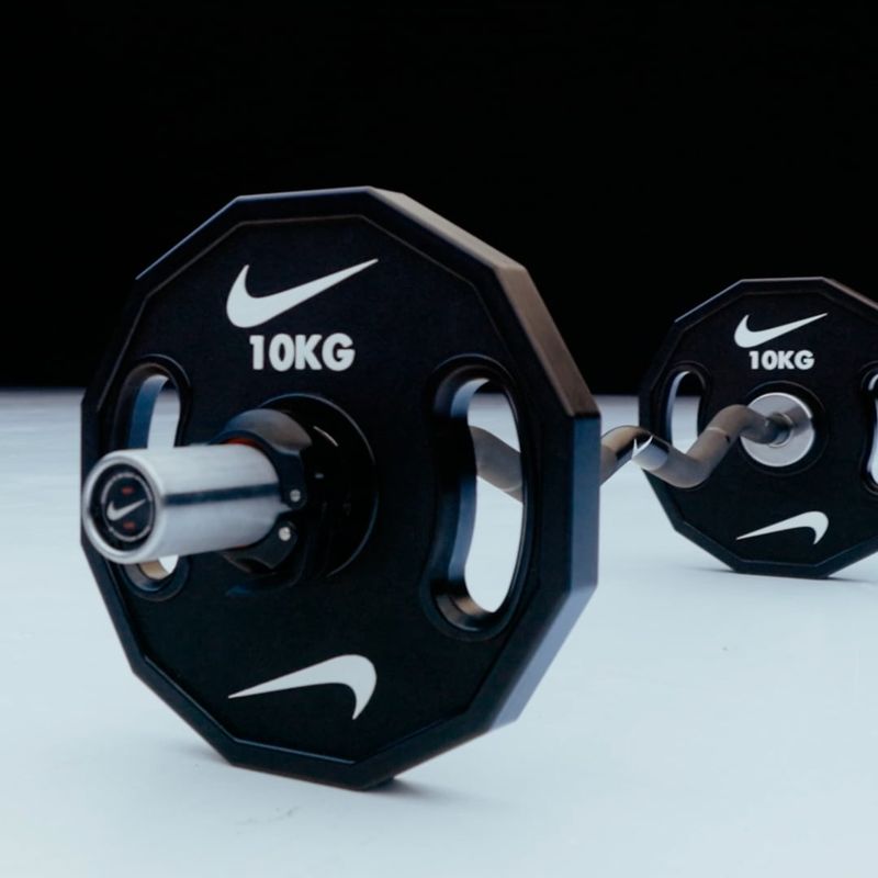 Obciążenie bumperowe Nike Strength Pro Urethane Plates 10 kg black/white 6