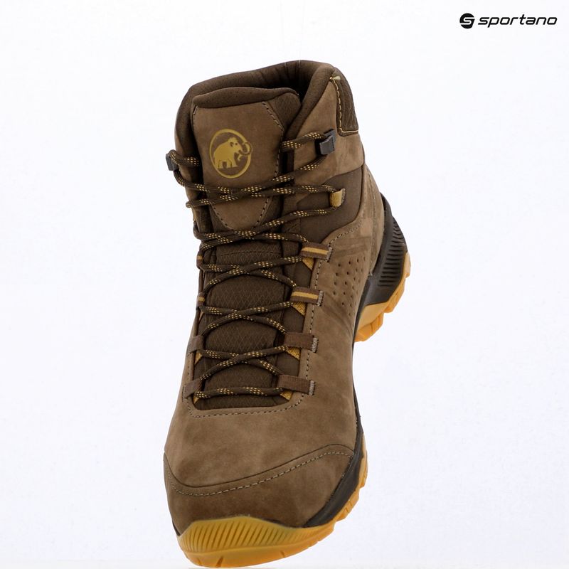 Buty turystyczne Mammut Mercury IV Mid GTX Men moor/amber green 18