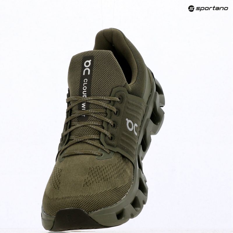 Buty do biegania męskie On Cloudswift 4 olive/thorn 9
