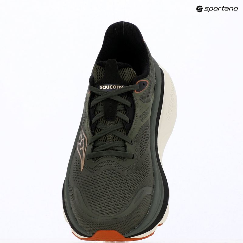 Buty do biegania męskie Saucony Hurricane 26 fatigue/black 15