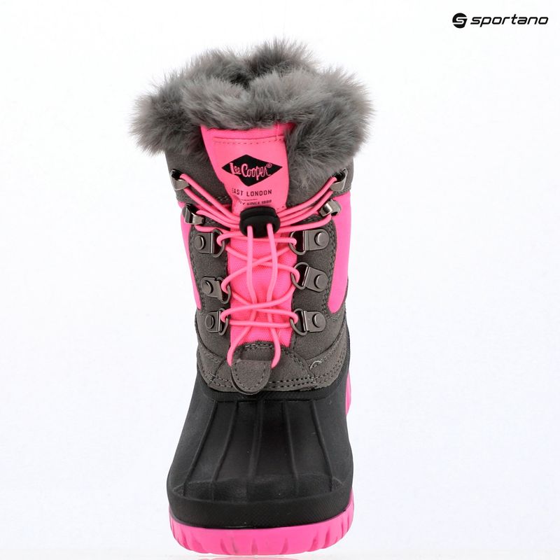 Śniegowce dziecięce Lee Cooper LCJ-26-44-4570K fuchsia 3