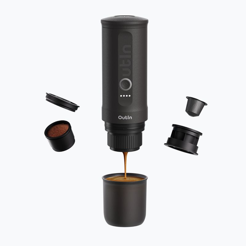 Przenośny ekspres do kawy OutIn Nano Portable Espresso space grey 2